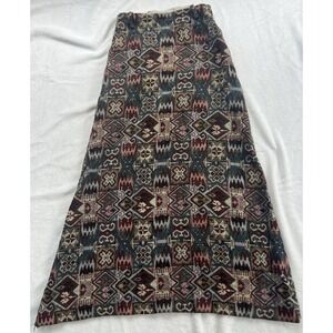 Vintage SUMMIT OF BOSTON Tapestry Retro Midi‎ Geometric Skirt Small